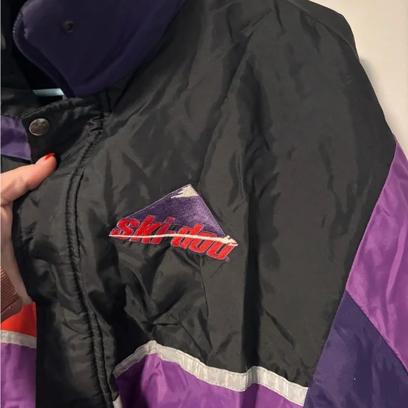Vintage Skidoo Bombadier Snowmobile Jacket